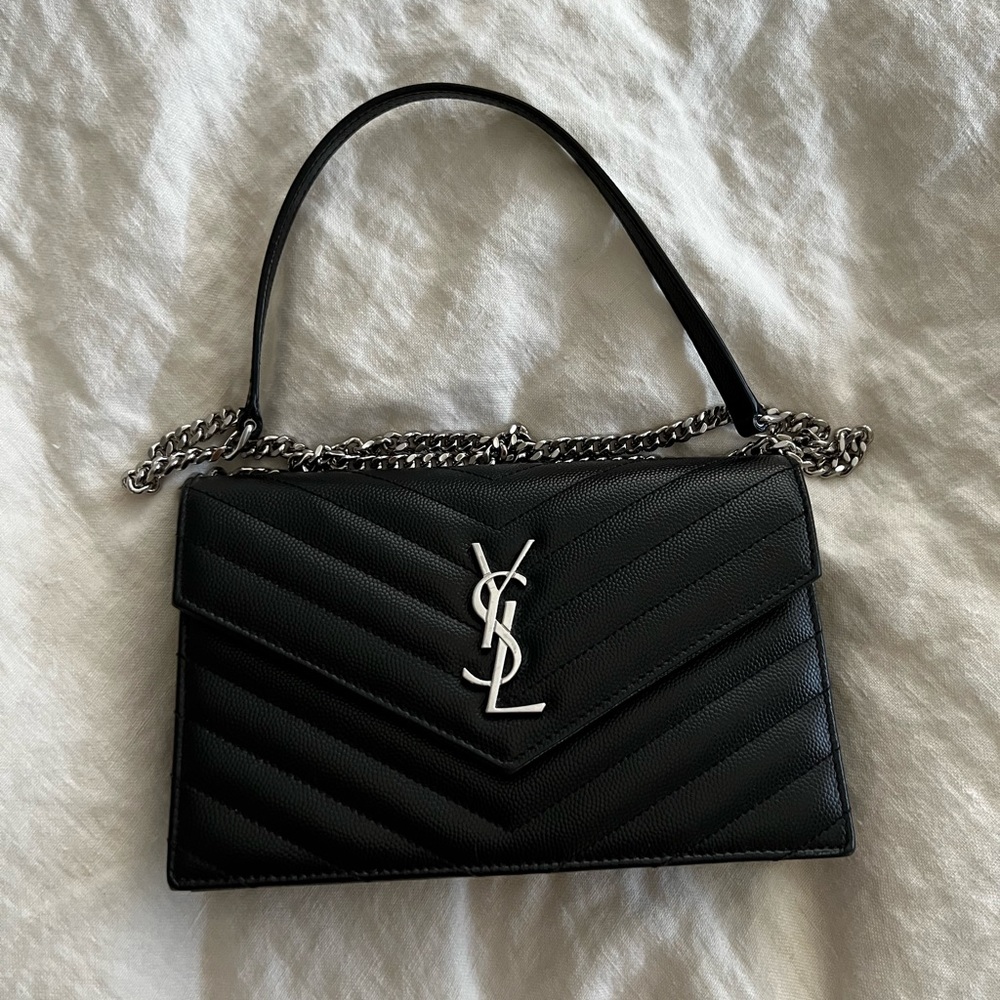 YSL wallet chain envelope crossbody